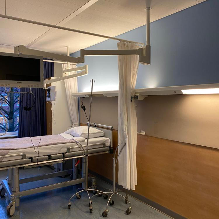 Ziekenhuis Gelderse Vallei  patientenkamer